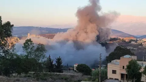 Israeli Air Strikes Target South Lebanese Territory