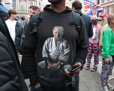 Enthusiastic Supporters Converge in the Historic Town to Enliven the President’s Spectacle of Little Substance