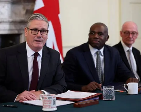 Starmer Leads Government Meeting As Rising Strains Following Exit of Senior Adviser