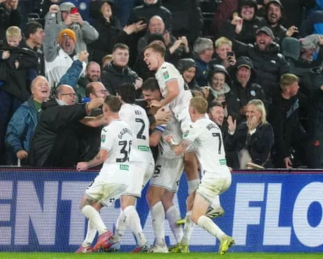 Pain for Forest's Manager as Swansea Stun Forest with Late Revival